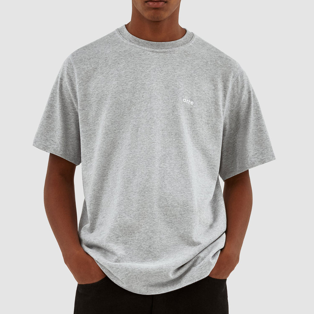 Arte Teo Back Team T-shirt: Grey