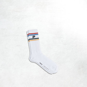 Parlez Bane Socks: White