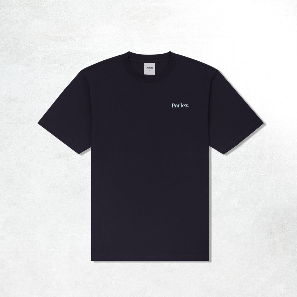 Parlez Chukka T-Shirt: Navy (Front)