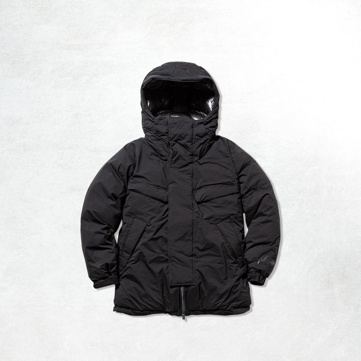 Nanga Mountain Belay Coat: Black – The Union Project