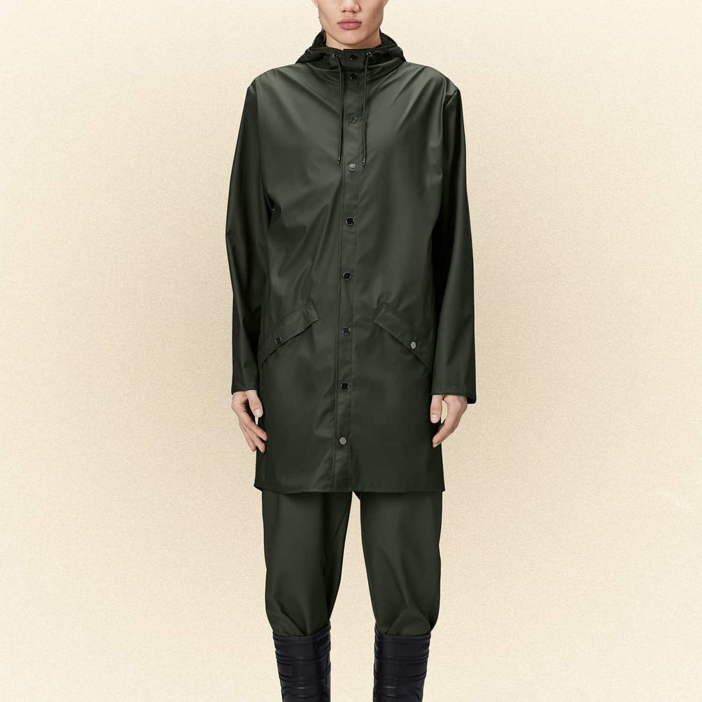 Rains Jacket W3: Green_Model