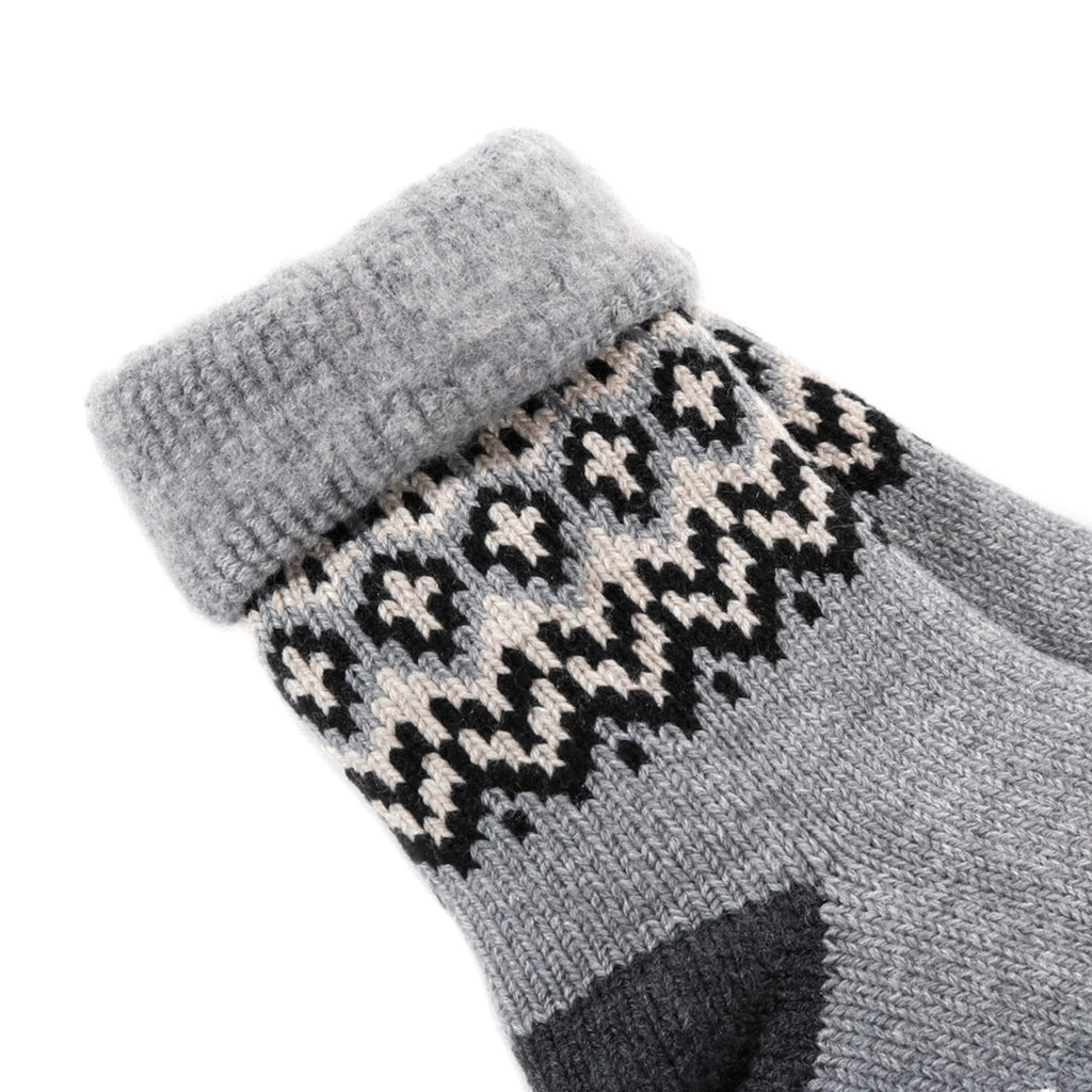 Rototo Comfy Room Socks "Nordic": Gray_1