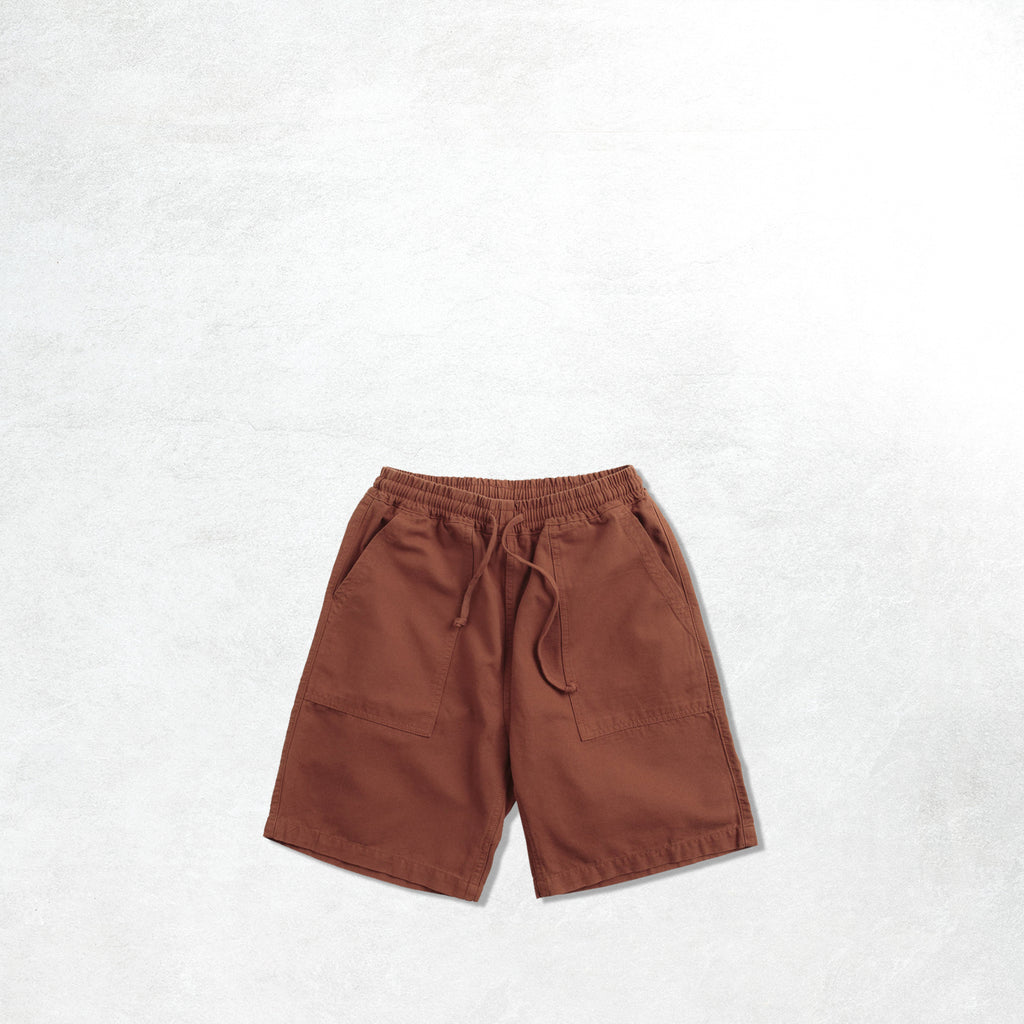 Service Works Canvas Chef Shorts: Terracotta