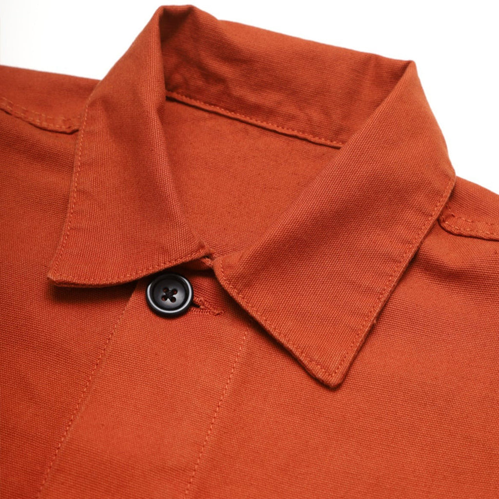 Service Works Canvas Coverall Jacket: Terracotta_2