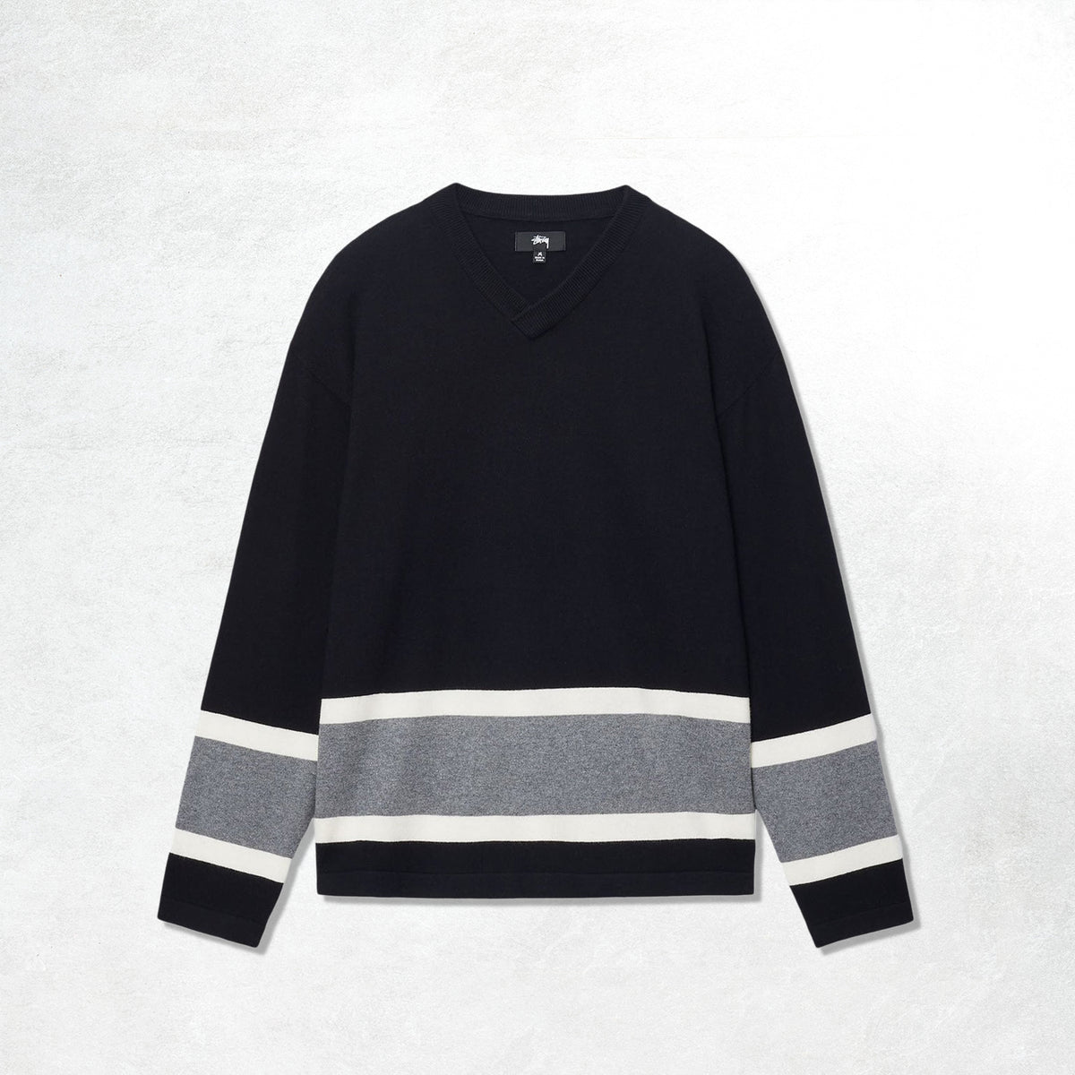 Stussy hot sale white sweater