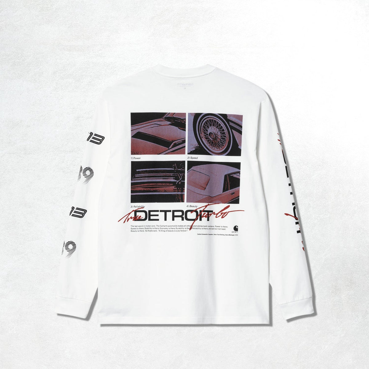 RELEASE DETROIT T-SHIRT WHITE — RELEASE