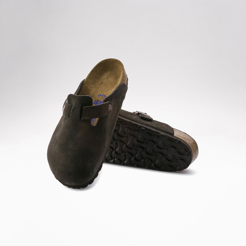 Birkenstock Soft Footbed Suede Leather: Mocha_3