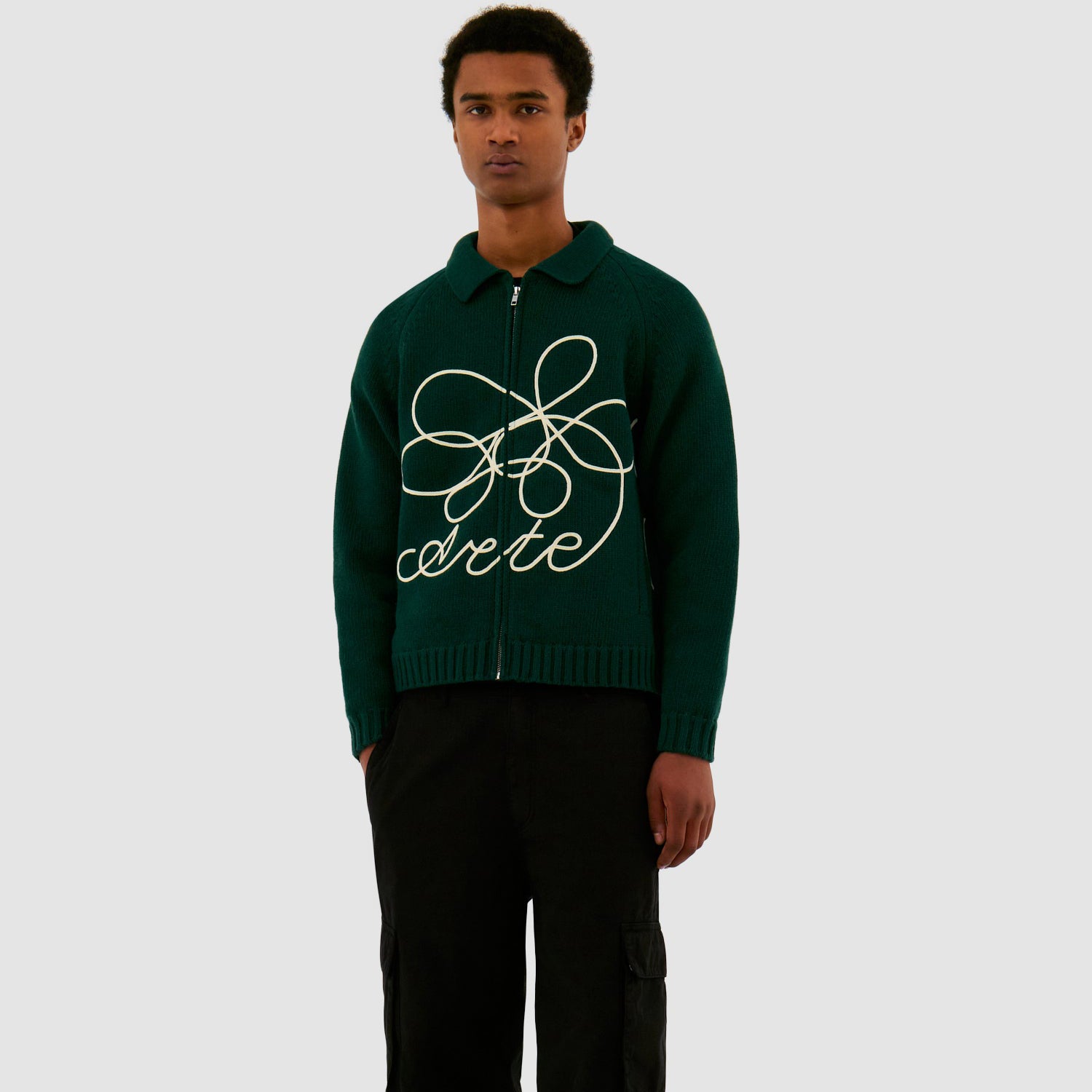 Arte Antwerp Flower Logo Knit: Green – The Union Project