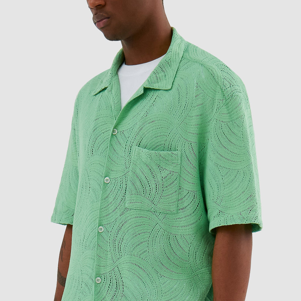 Arte Stan Croche Shirt: Green_3