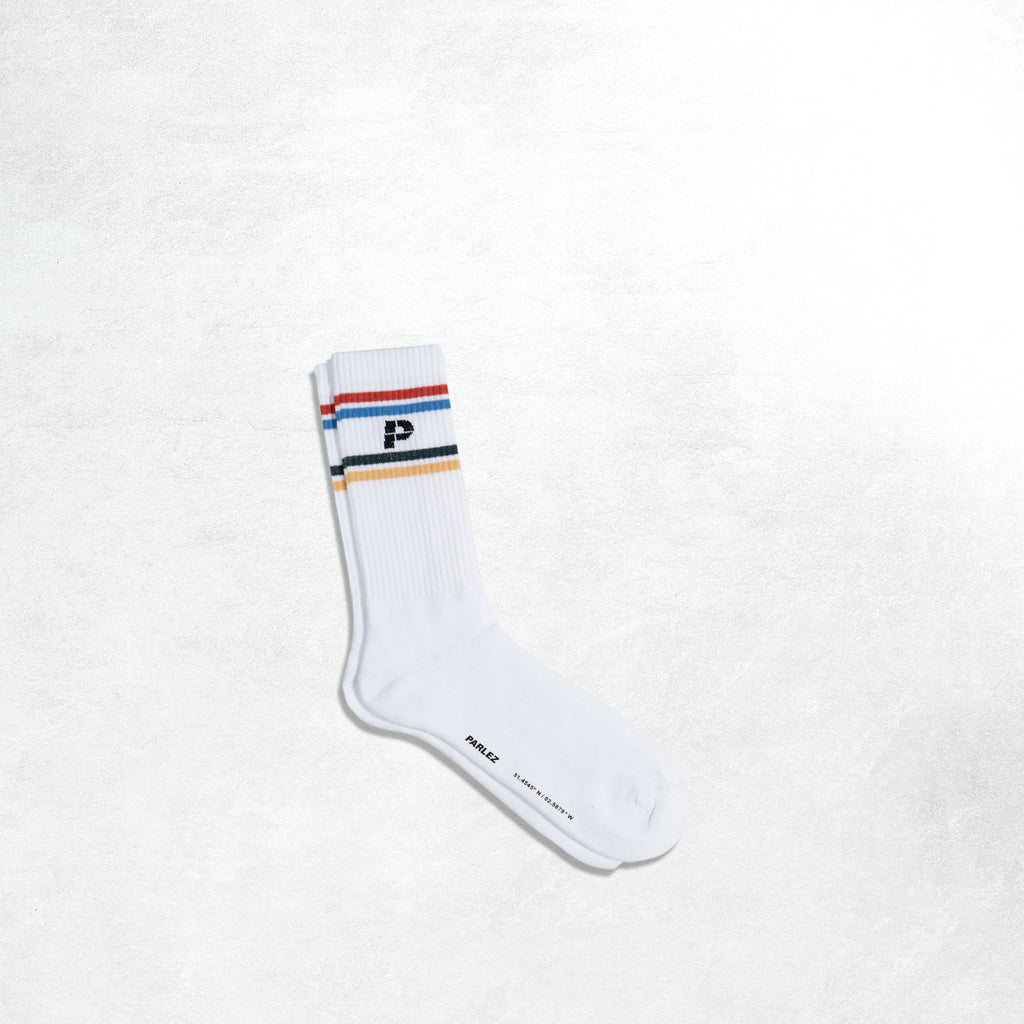 Parlez Bane Socks: White