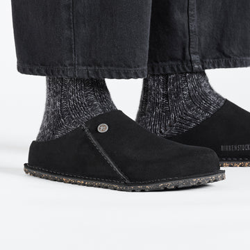 Birkenstock Zermatt Premium Suede: Black
