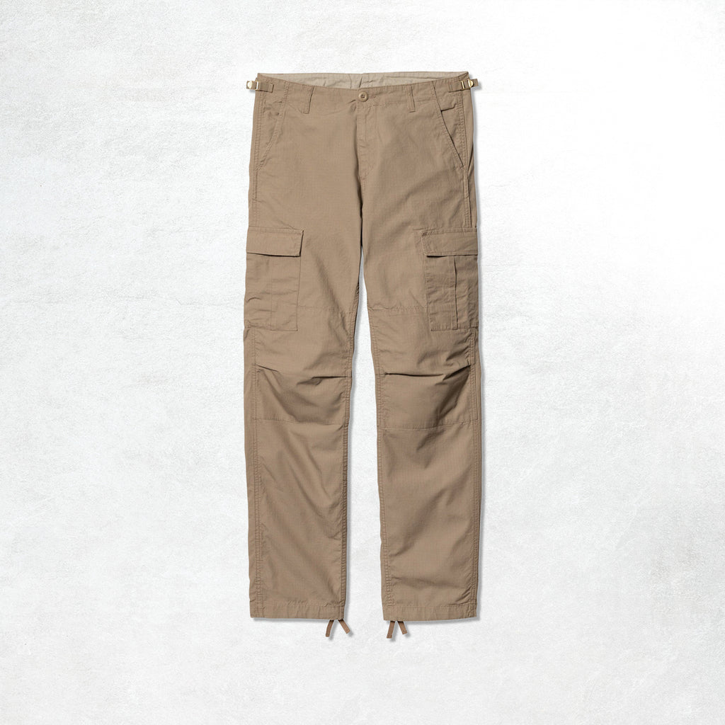 Carhartt WIP Aviation Pant: Leather (Front)