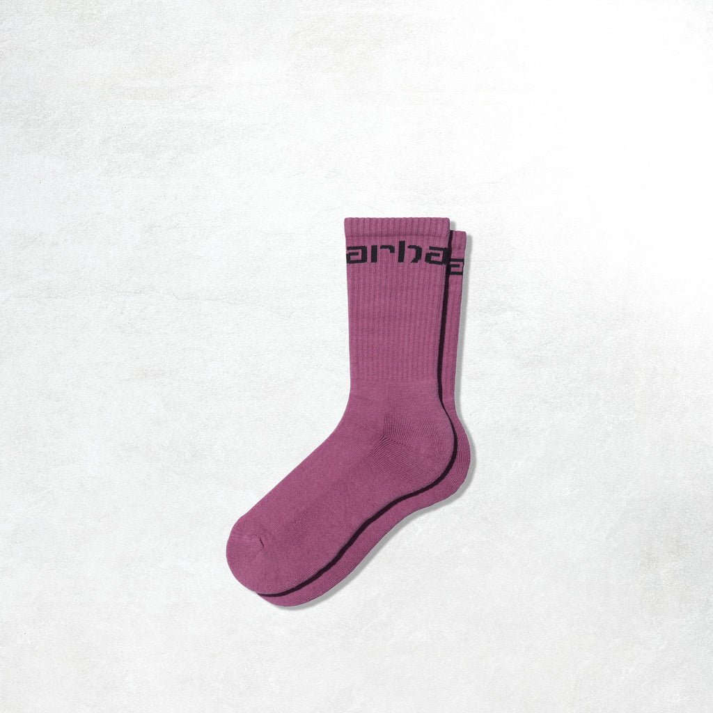 Carhartt WIP Carhartt Socks : Magenta / Black_1