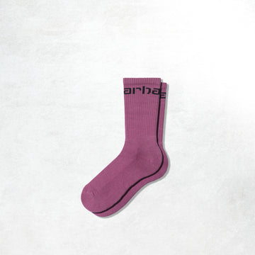 Carhartt WIP Carhartt Socks : Magenta / Black_1