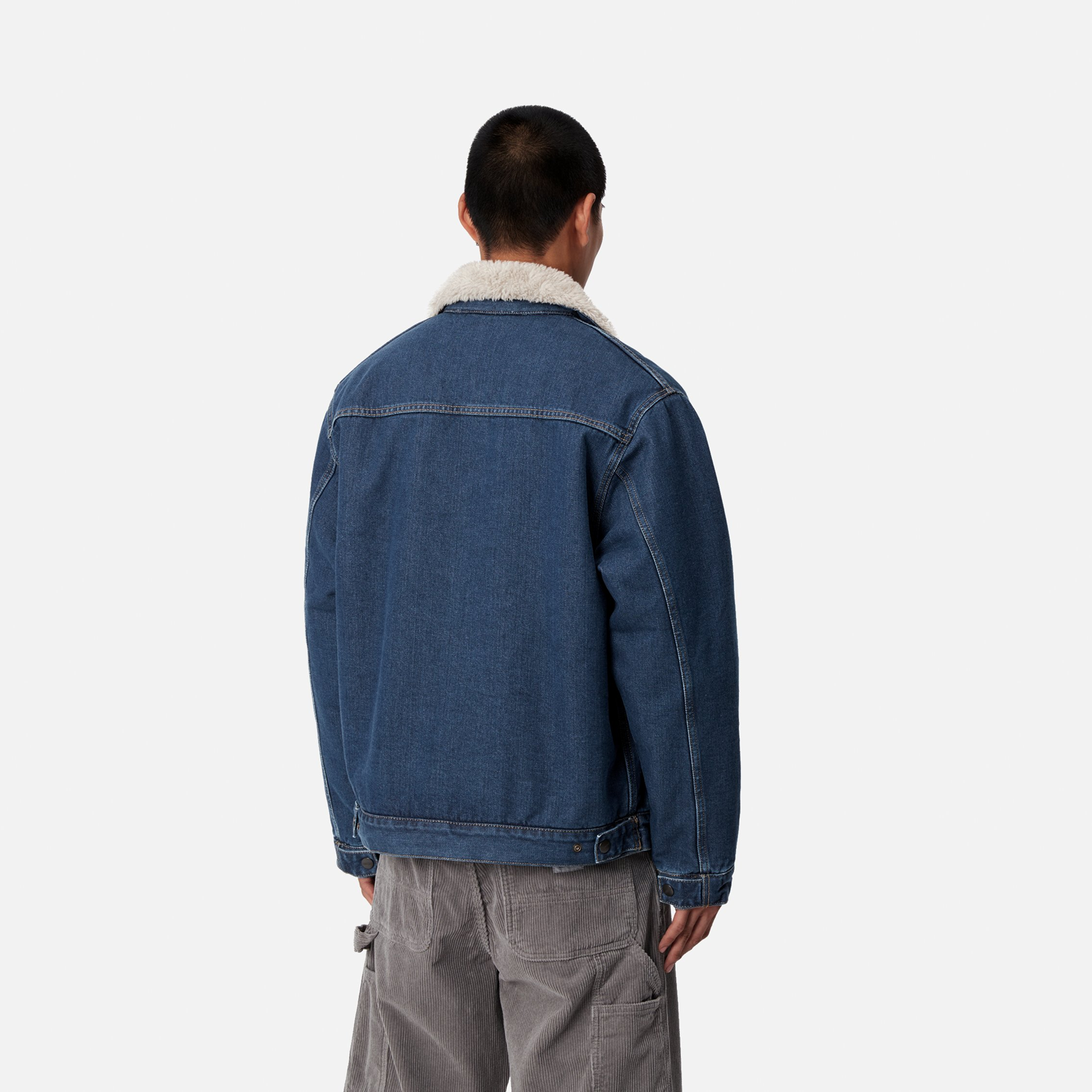Carhartt WIP Herald Jacket: Blue / Wall – The Union Project Carhartt WIP Herald Jacket: Blue / Wall – The Union Project