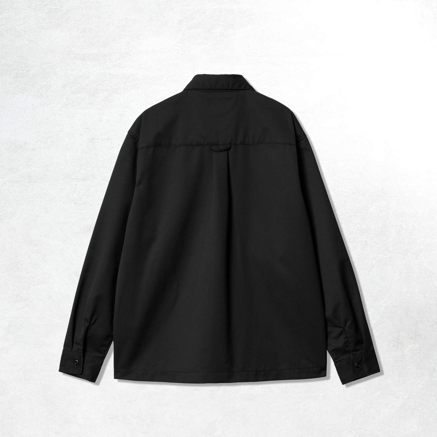 Carhartt WIP L/S Craft Zip Shirt: Black.2