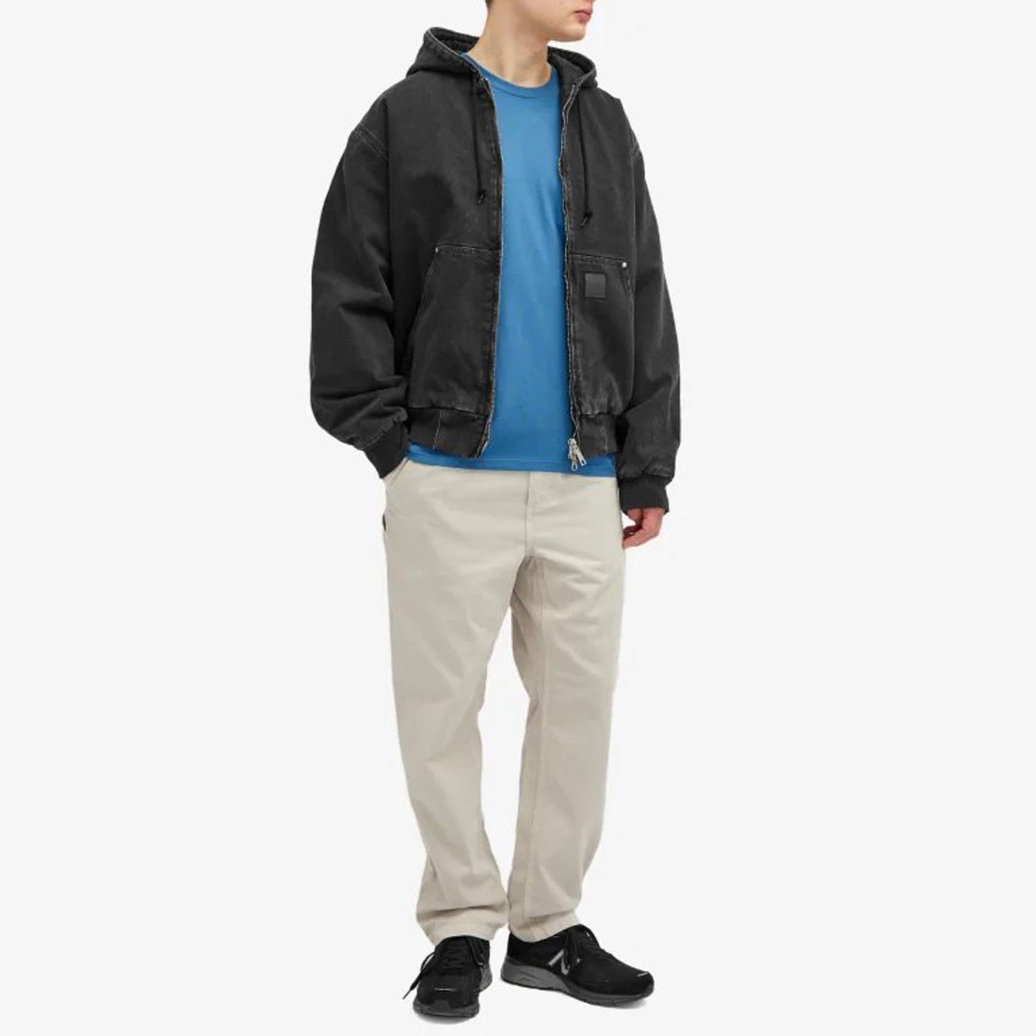 ^_^ 様用 Carhartt WIP OG Active Rivet Carhartt OG Active Rivet Jacket - Black Stone Washed - Order by