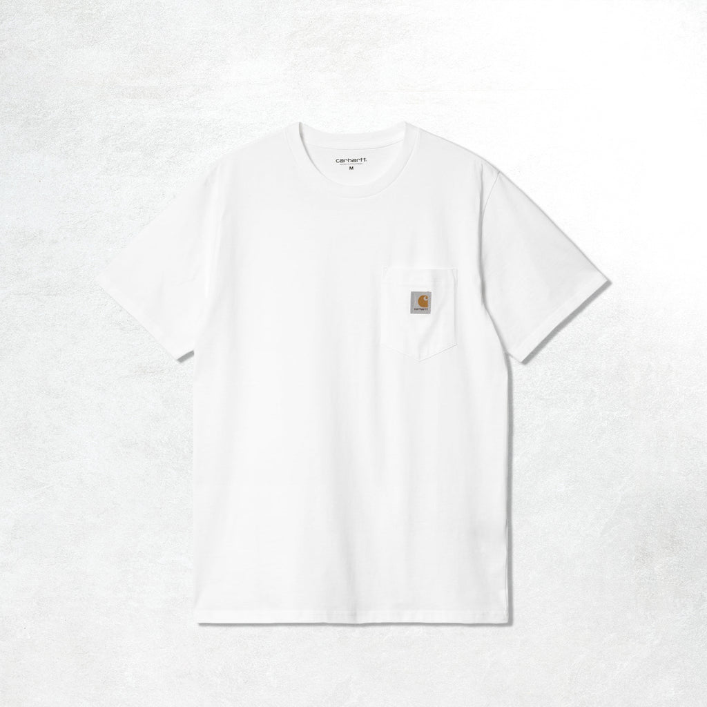 Carhartt WIP S_S Pocket T-Shirt: White