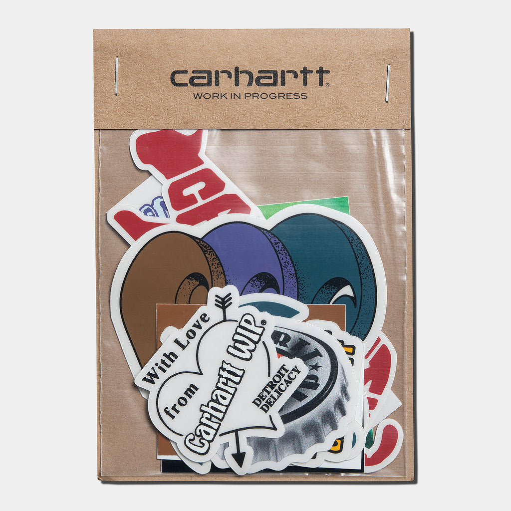 Carhartt WIP Sticker Bag (10 x 10 Pack) : Multicolor (SS24)_2