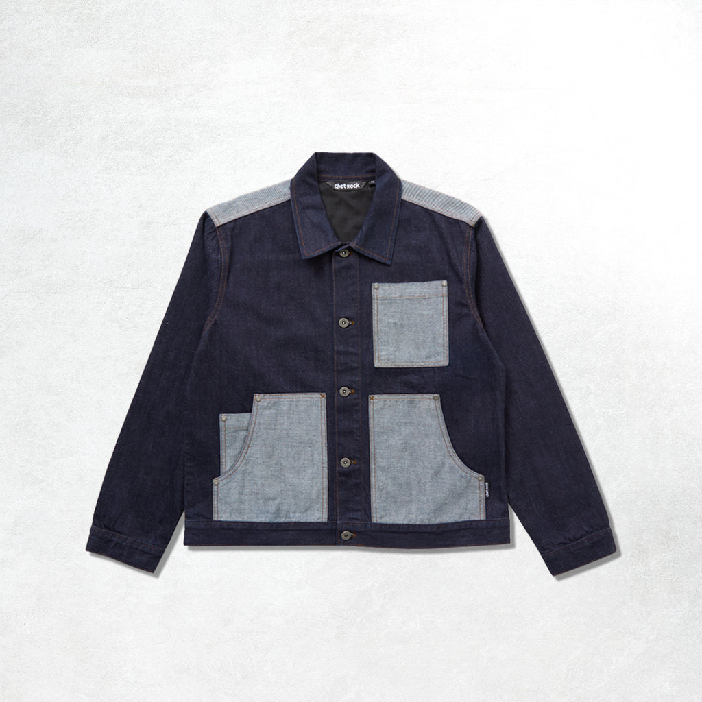 Chet Rock Infinity Panel Jacket: Blue Rinse Wash – The Union Project