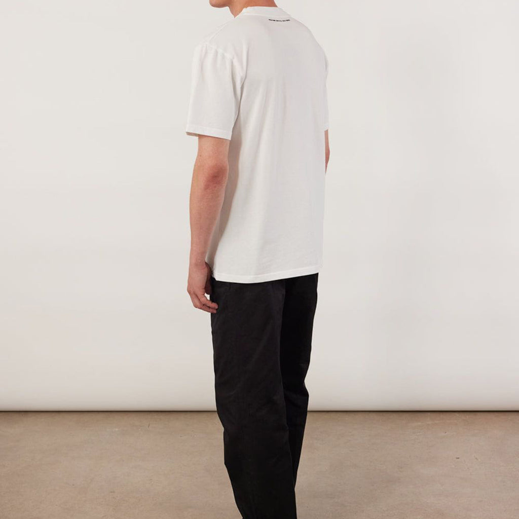 Envy Auxiliary T Shirt | Embroidered Organic Cotton | White_1