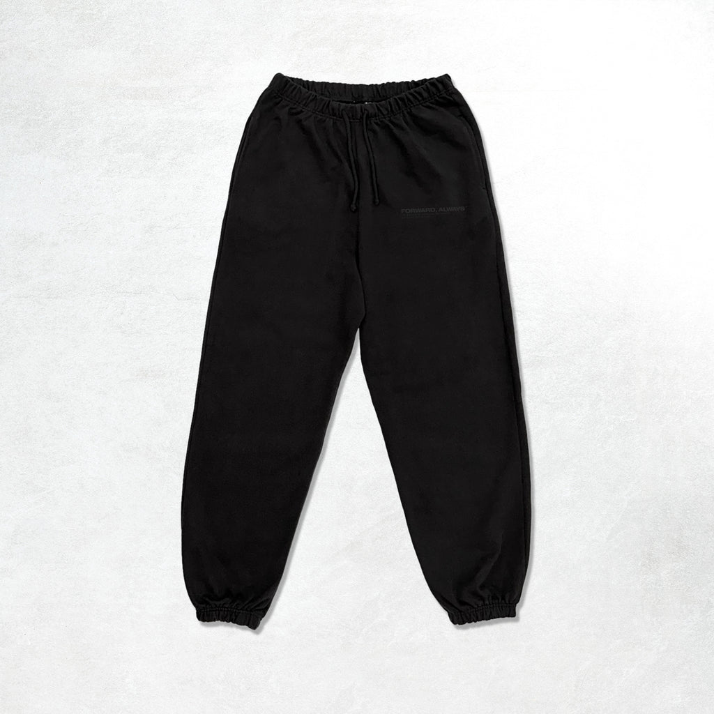 Forward, Always Athletic Sweatpant: Black Out