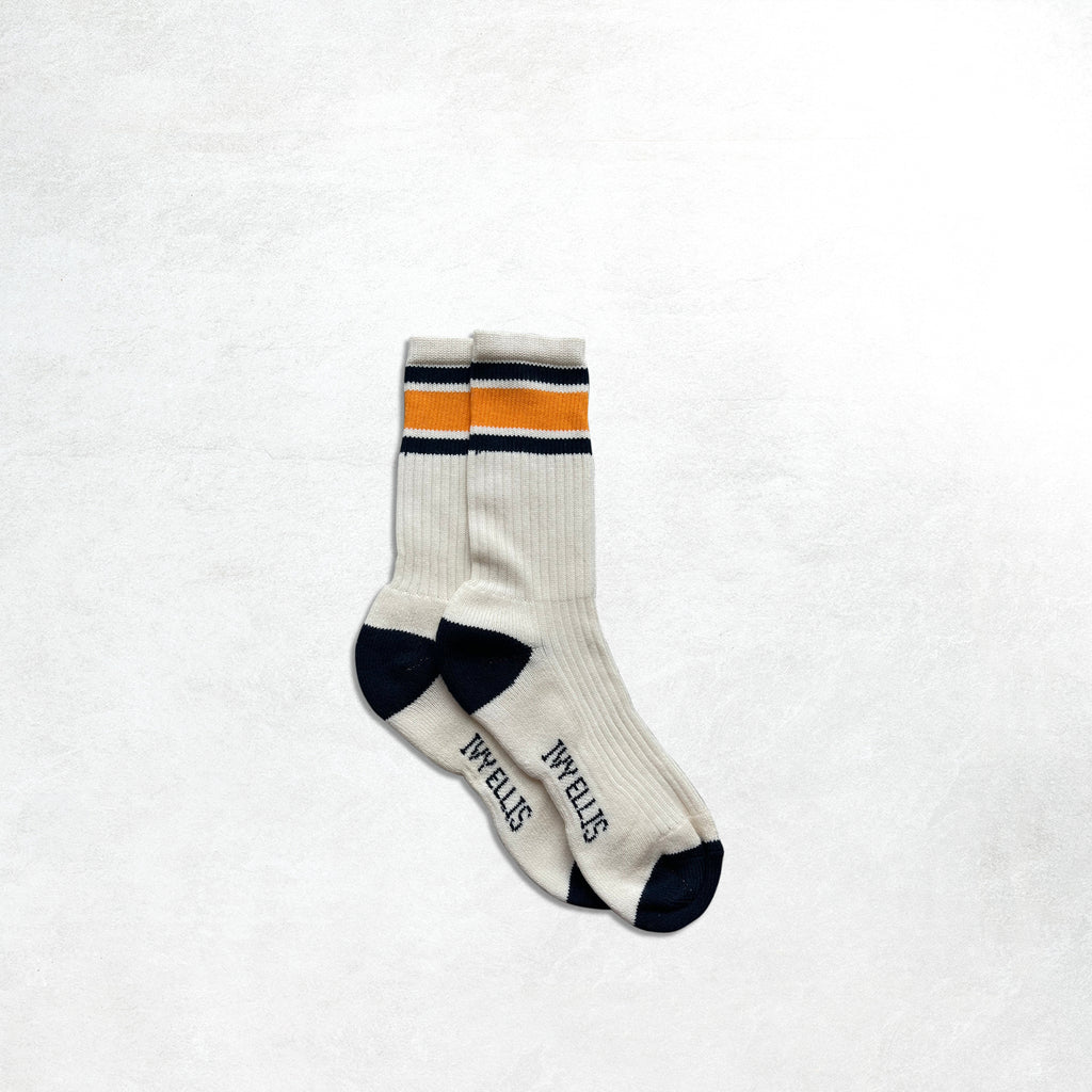 Ivy Ellis Vintage Cotton Sport Sock: Luckman