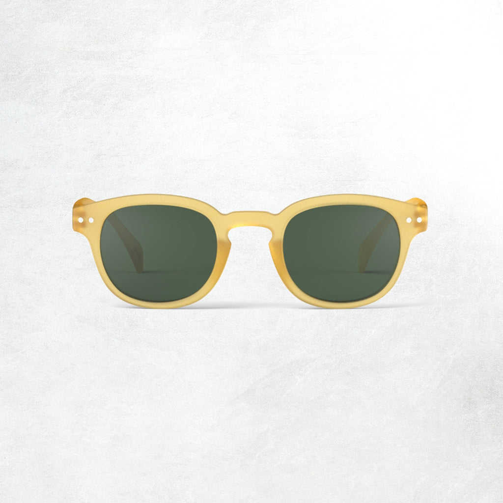 Izipizi Sun Glasses #C: Yellow Honey Green Lenses