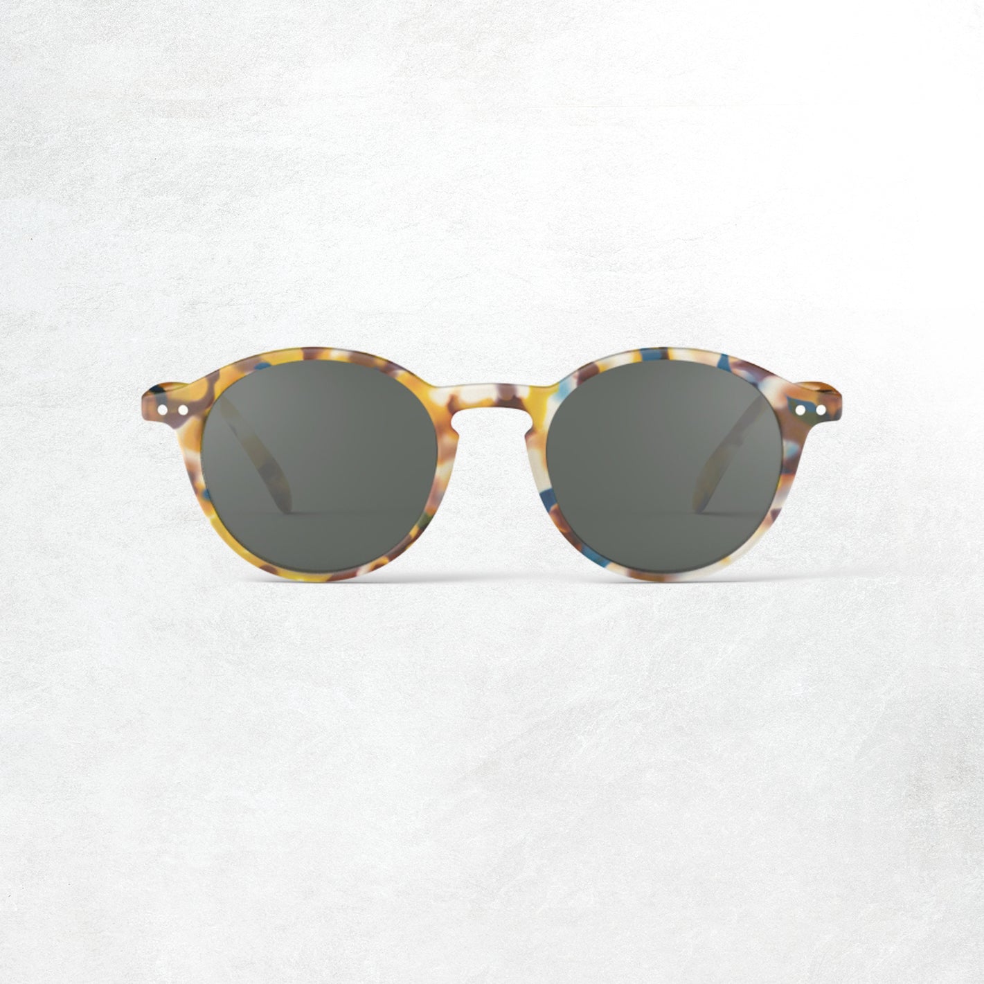 Izipizi Sun Glasses #D: Blue Tortoise Grey Lenses