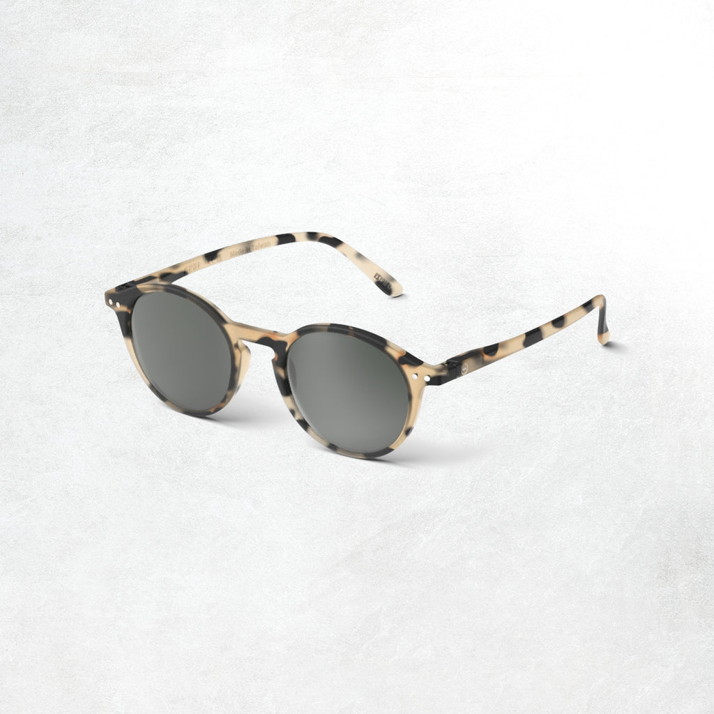 Izipizi Sun Glasses #D : Light Tortoise Grey Lenses (Side)