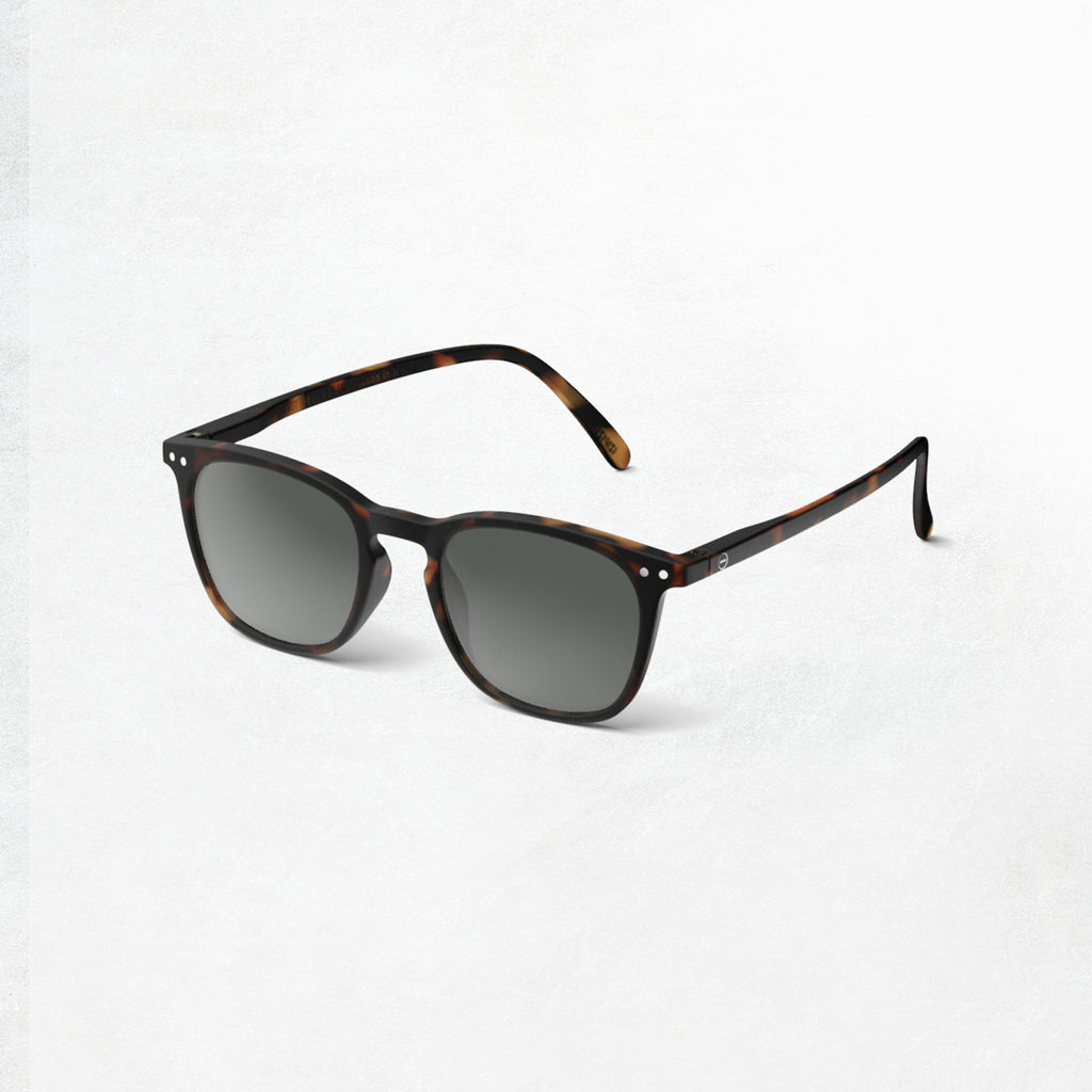 Izipizi Sun Glasses #E: Tortoise Grey Lenses (Side)