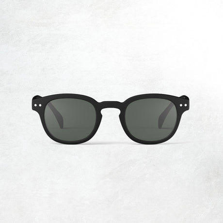 Izipizi Sun Glasses #C: Black Grey Lenses