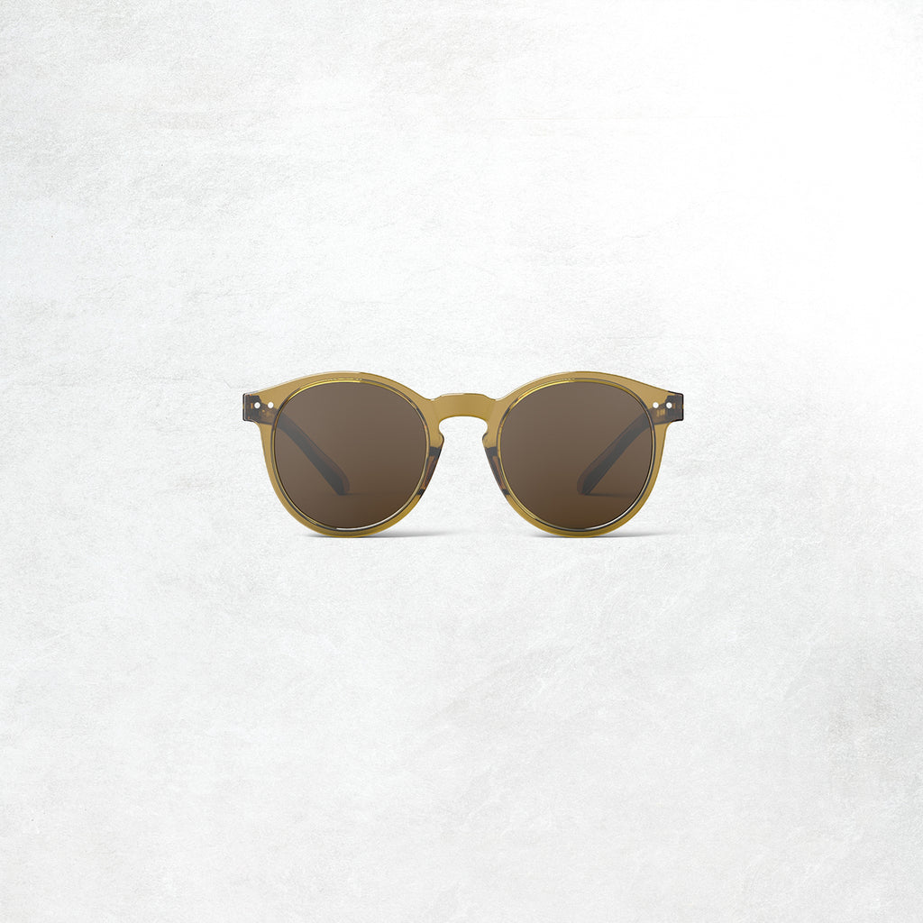 Izipizi Sun Glasses #M: Golden Green