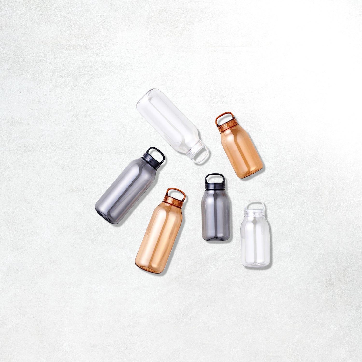 Kinto Water Bottle 500ml: Smoke – The Union Project