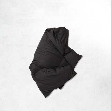 Nanga Down Poncho Muffler: Black