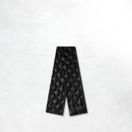 Nanga Onion Quilt Down Muffler: Black