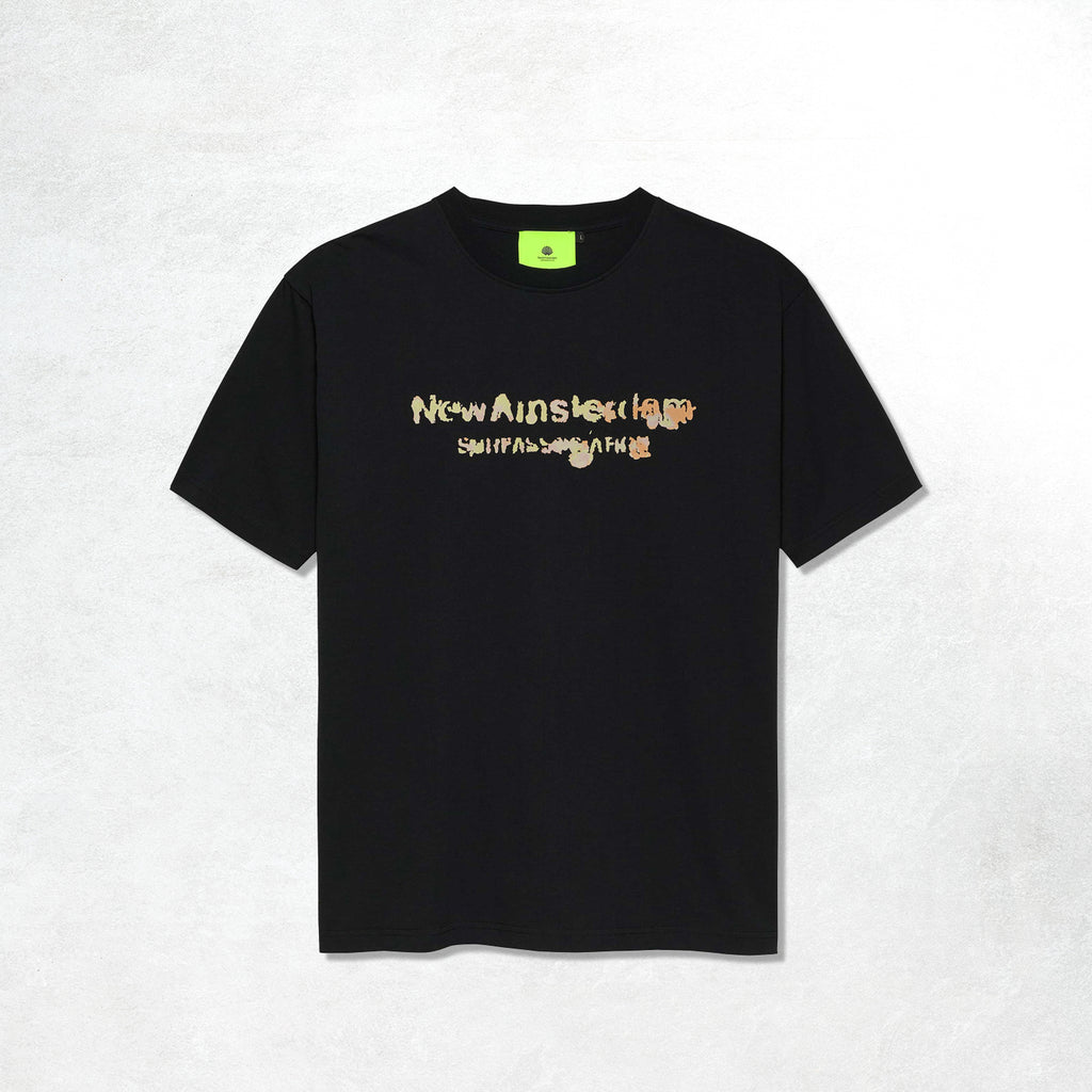 New Amsterdam Aquarelle Tee: Black