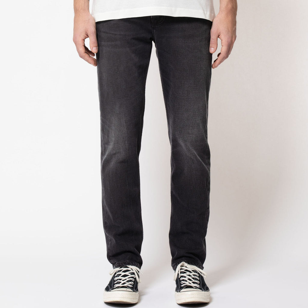 Nudie Jeans Steady Eddie II: Black Change_1