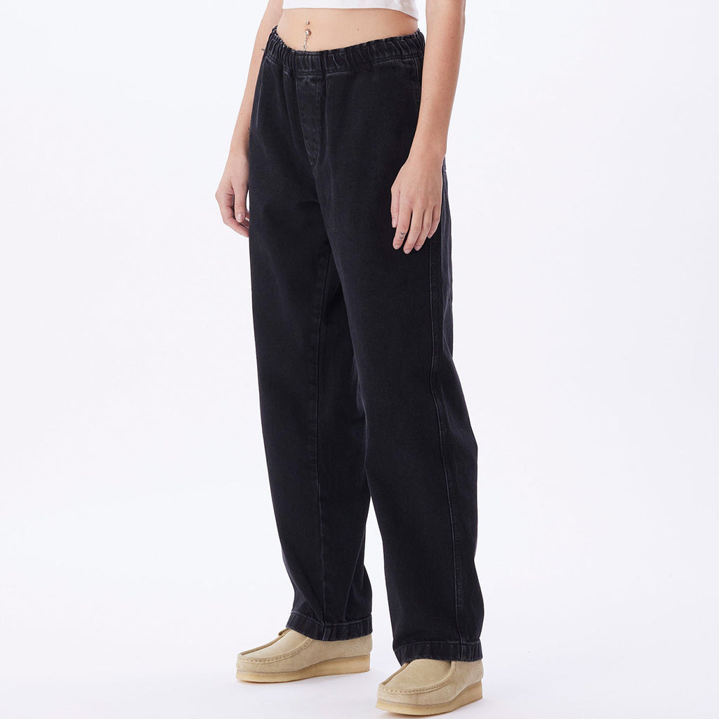 Obey Easy Denim Pant: Faded Black_3