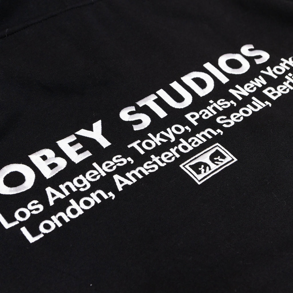 Obey Studios Hood: Black_1
