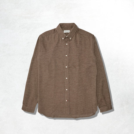 Oliver Spencer Brook Shirt: Brown
