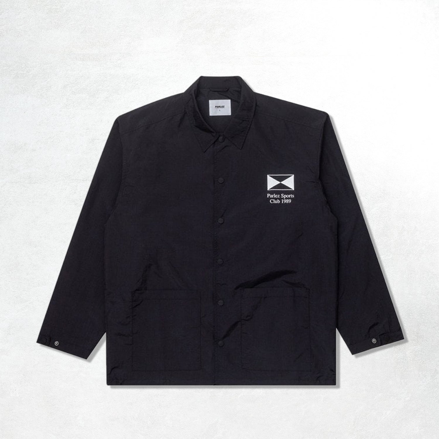 Parlez Ferdinand Coach Jacket: Black