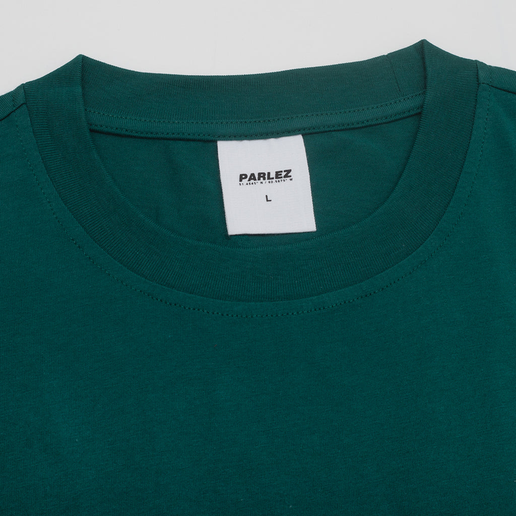 Parlez Reefer T-Shirt: Deep Green_1