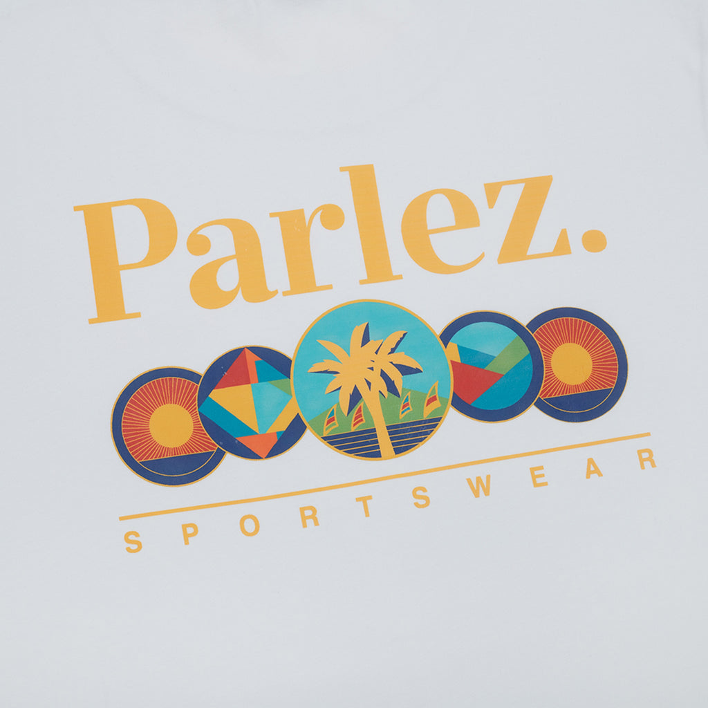 Parlez Reefer T-Shirt: White_2
