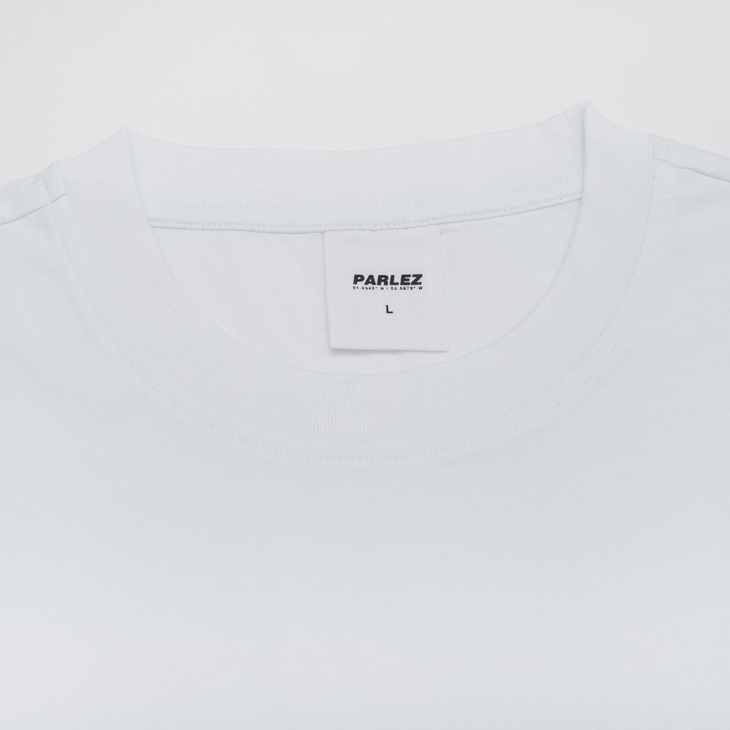 Parlez Reefer T-Shirt: White_3