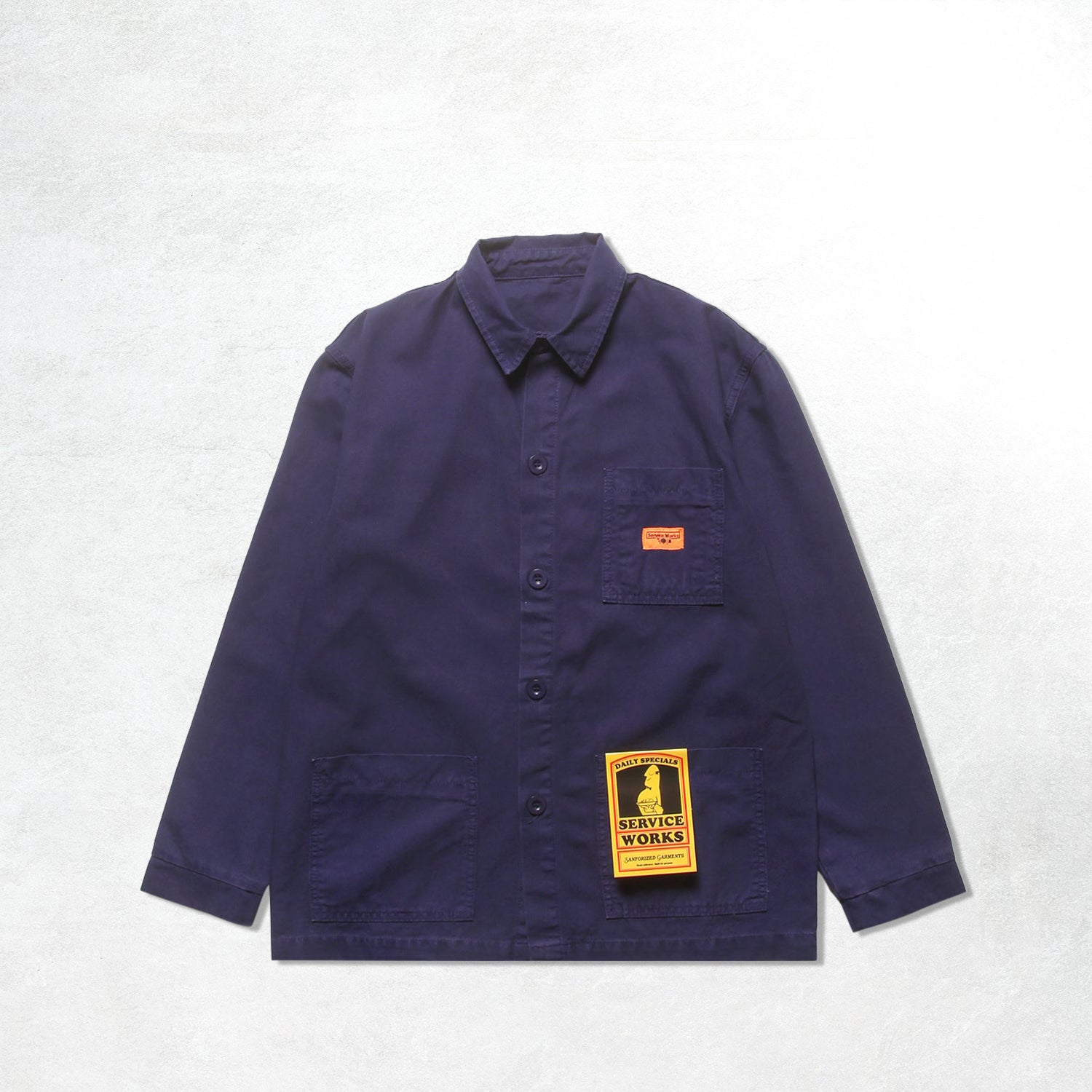 Service Works Classic Coverall Jacket: Navy