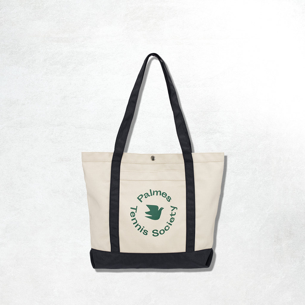 Palmes Society Tote Bag: Navy