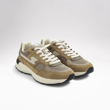 Stepney Workers Club Amiel S-Strike Suede Mix : Desert_2
