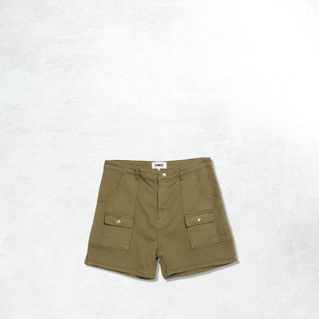 YMC Bush Short: Olive(Front)