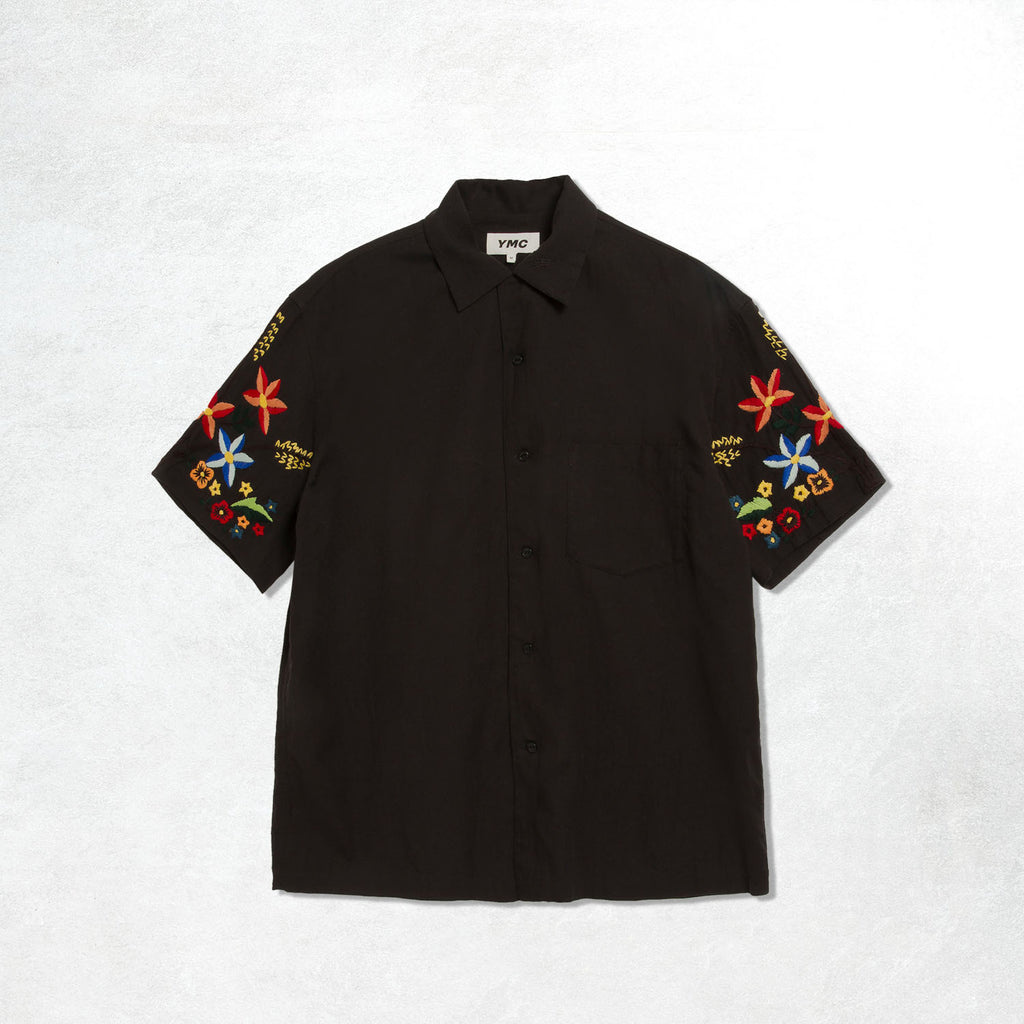 YMC Idris Shirt: Black(Front)
